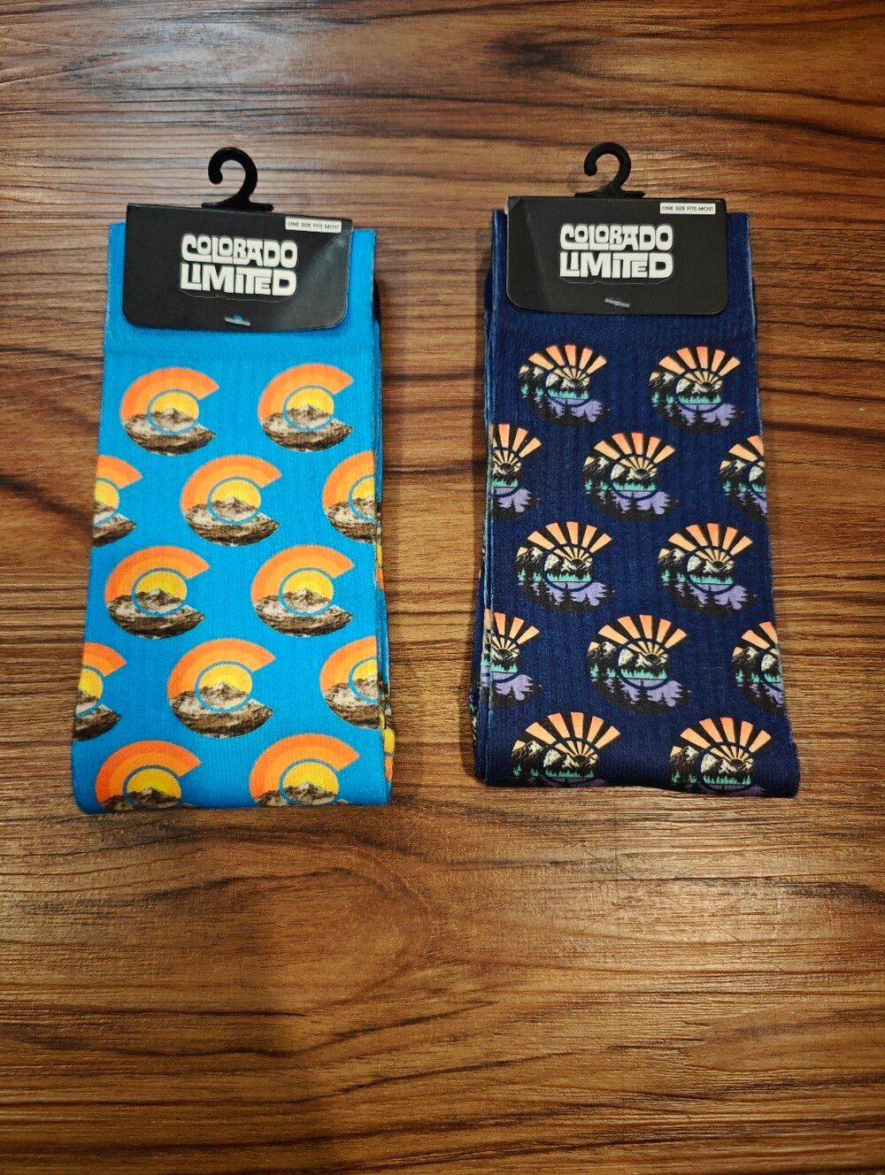 Colorado Limited Adult Crew Socks One Size Fits Most